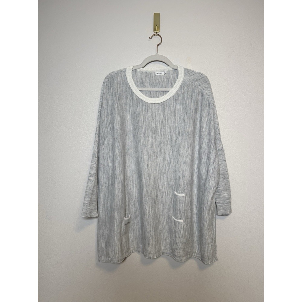 MERSEA Catalina Travel Sweater one size light gray
